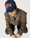 Achterkant van Golden Goose Journey baseball cap met verstelbare metalen sluiting