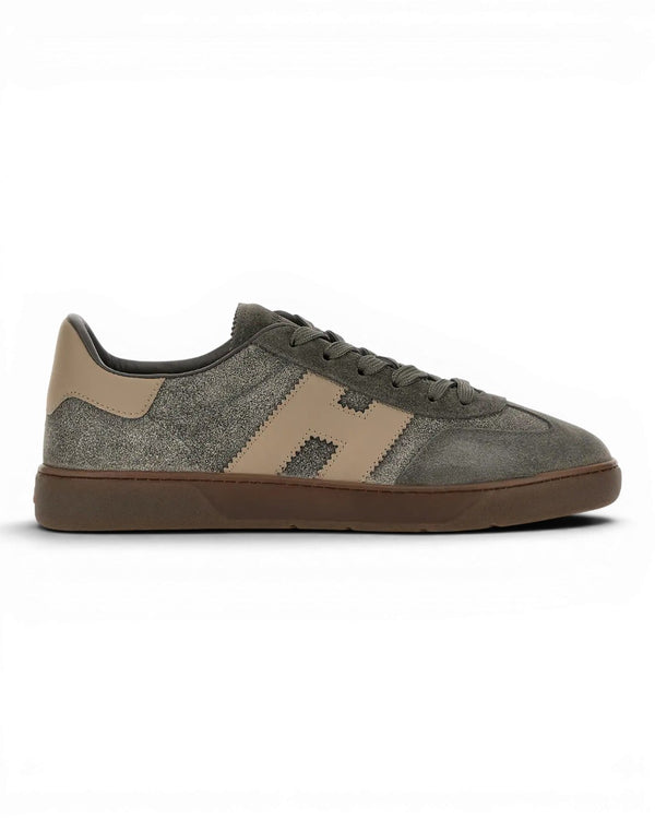 Hogan Cool Sneakers in Grey Brown bij Checkpoint Mol