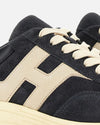Achterkant van de Hogan Hyperlight H563 sneaker in Blue