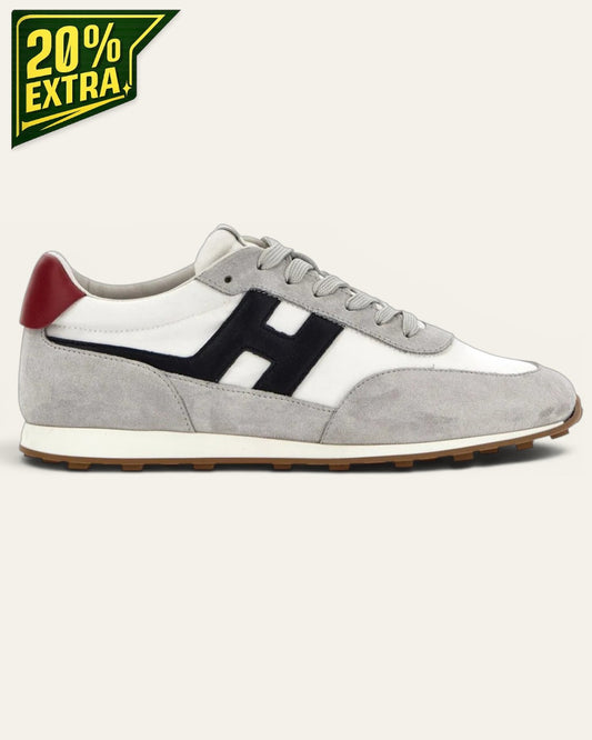 Hogan White Blue Grey  H699 Allacciato Sneaker
