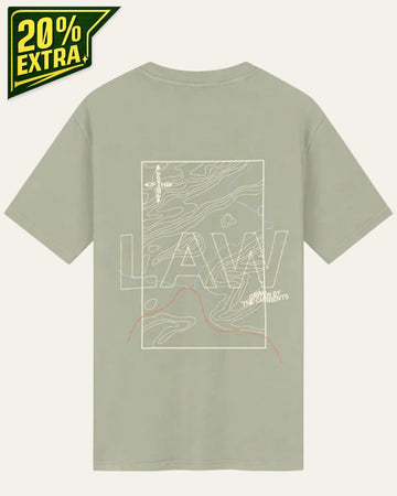 Law of the Sea Oceana Artwork Tee Soft Green