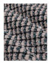 Law of the Sea Sounder Bouclé Ruitovershirt Elderberry – detail van de boucléstructuur | Checkpoint Mol