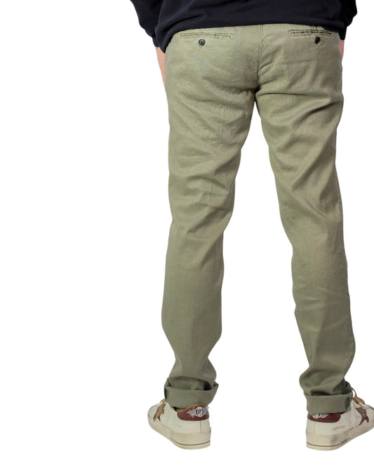 Mason’s Milano Jogger Linen Cotton Extra Slim Fit Salvia