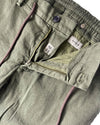 Mason’s Milano Jogger Linen Cotton Extra Slim Fit Verde Scuro