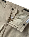 Mason’s Torino Stretch Slim Fit Beige Stucco Print