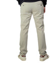 Mason’s Torino Stretch Slim Fit Celeste Beige Stucco Print