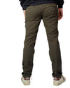 Mason’s Torino City Icon Flex Cotton Linen Slim Fit Marrone
