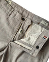 Mason’s Torino Stretch Slim Fit Grijs Beige Ruitje