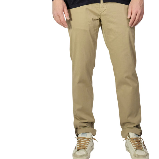 Mason’s Torino University Cotton Stretch Slim Fit Camel herenbroek bij Checkpoint Mol