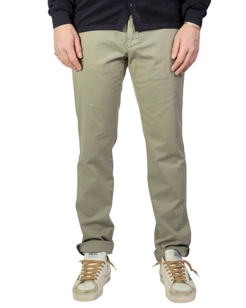 Mason’s Torino University Cotton Stretch Slim Fit Khaki