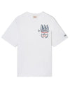 MC2 Saint Barth Austin Sardine heren T-shirt met borstzakje en sardienenblik-print bij Checkpoint Mol