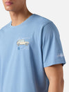 MC2 Saint Barth Portofino G-in Class T-shirt in lichtblauw