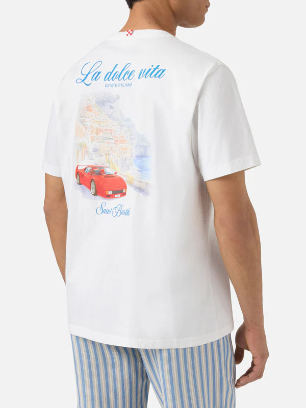 MC2 Saint Barth herenmode met Italiaanse summer vibes printed tees  bij Checkpoint Mol