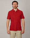 
MC2 Saint Barth Jeremy Terry Polo in Brick Red 
