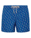MC2 Saint Barth Lighting Bikers zwemshort voor heren met fietsersprint op navy ondergrond bij Checkpoint Mol