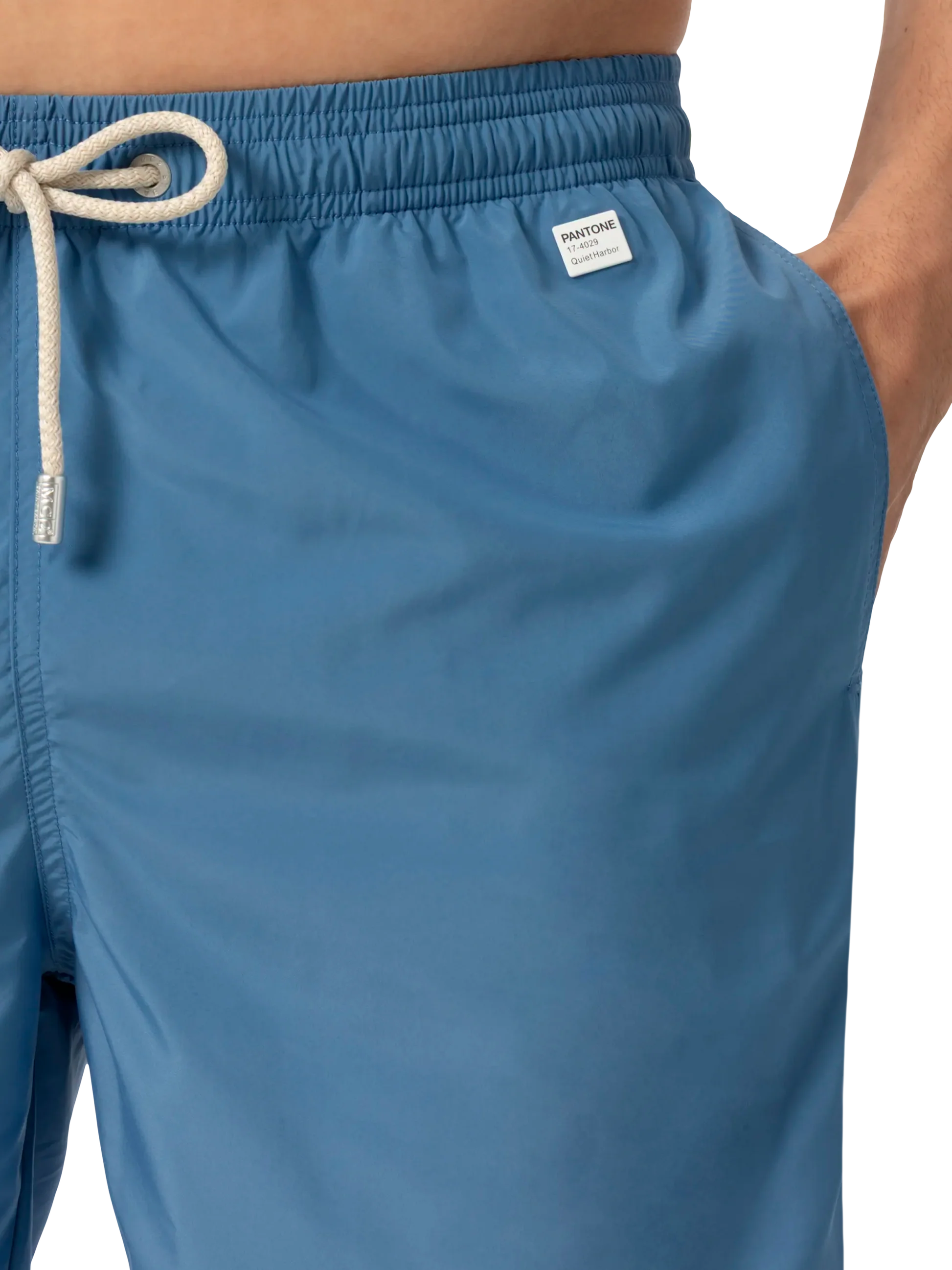 MC2 Saint Barth Lighting Pantone Swim Short in Dusty Blue