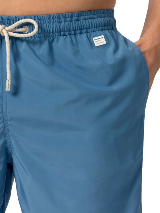 MC2 Saint Barth Lighting Pantone Swim Short in Dusty Blue