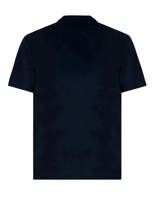 MC2 Saint Barth badstof polo in navyblauwe tint