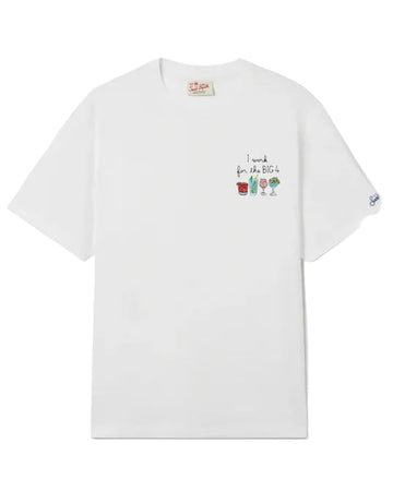 MC2 Saint Barth T-shirt met Big 4 cocktail artwork