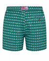 Groeen Mc2 Saint Barth swimshorts met footbalgame print