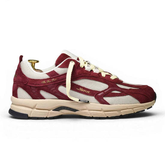 packshot van Mercer The Re-Run Desert 2.0 Bordeaux unisex sneaker bij Checkpoint Mol, productcode ME262007-301
