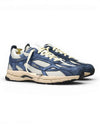 Zijaanzicht van de Mercer The Re-Run Desert 2.0 Blue/Blue sneaker, productcode ME262007-655 packshot