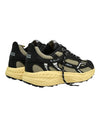 Zijaanzicht van Mercer The Re-Run MAX sneaker in donker antracietgrijs
