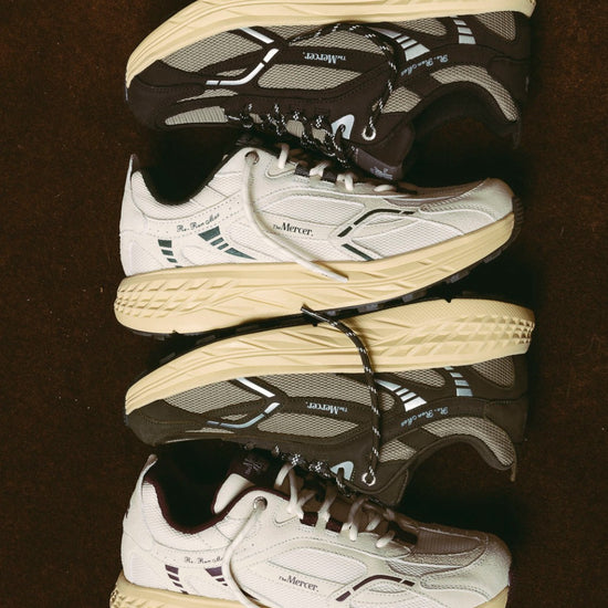 Mercer The Re-Run MAX in Army Green als moderne chunky retro runner