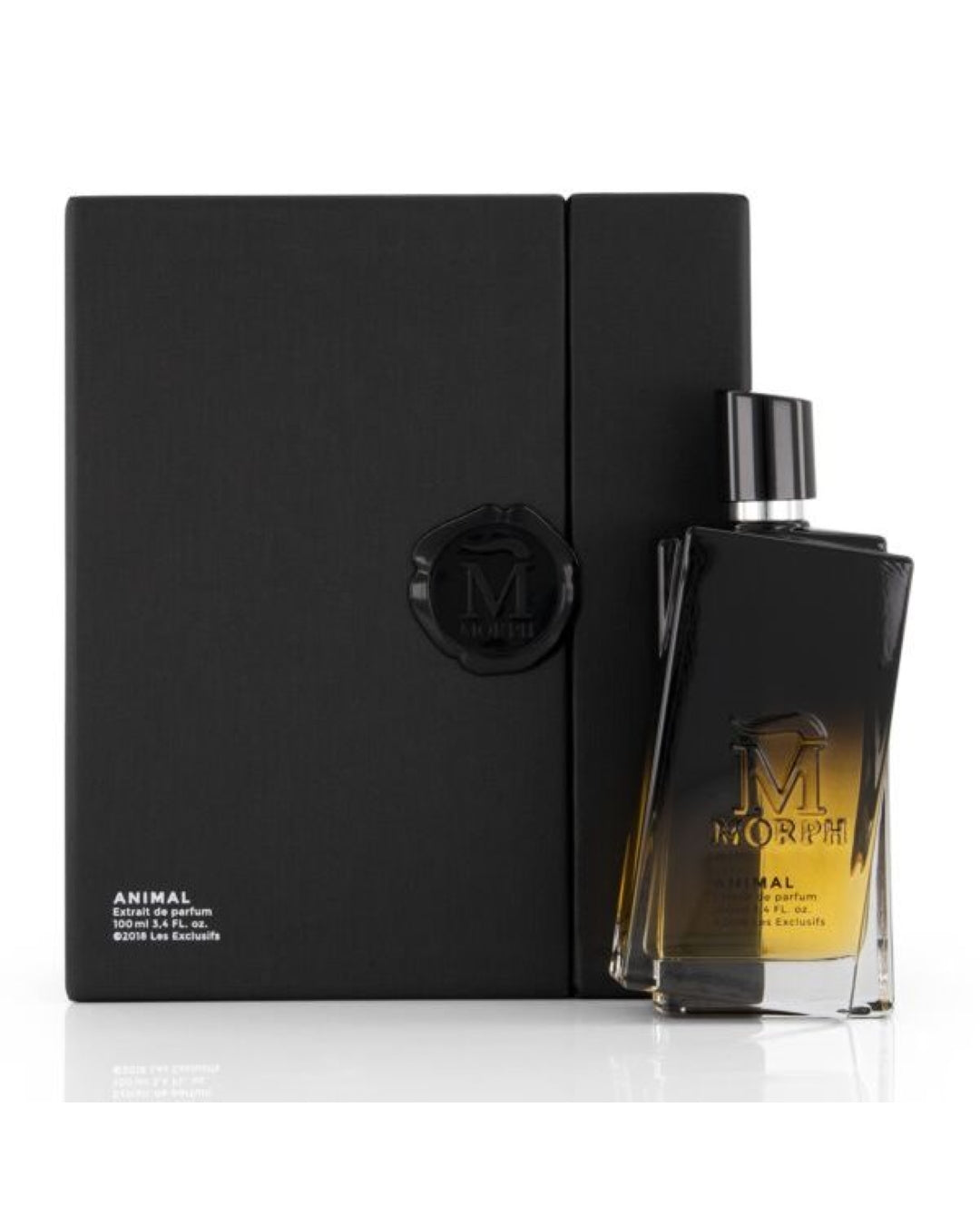 Morph Animal parfum zwarte doos en flacon checkpoint