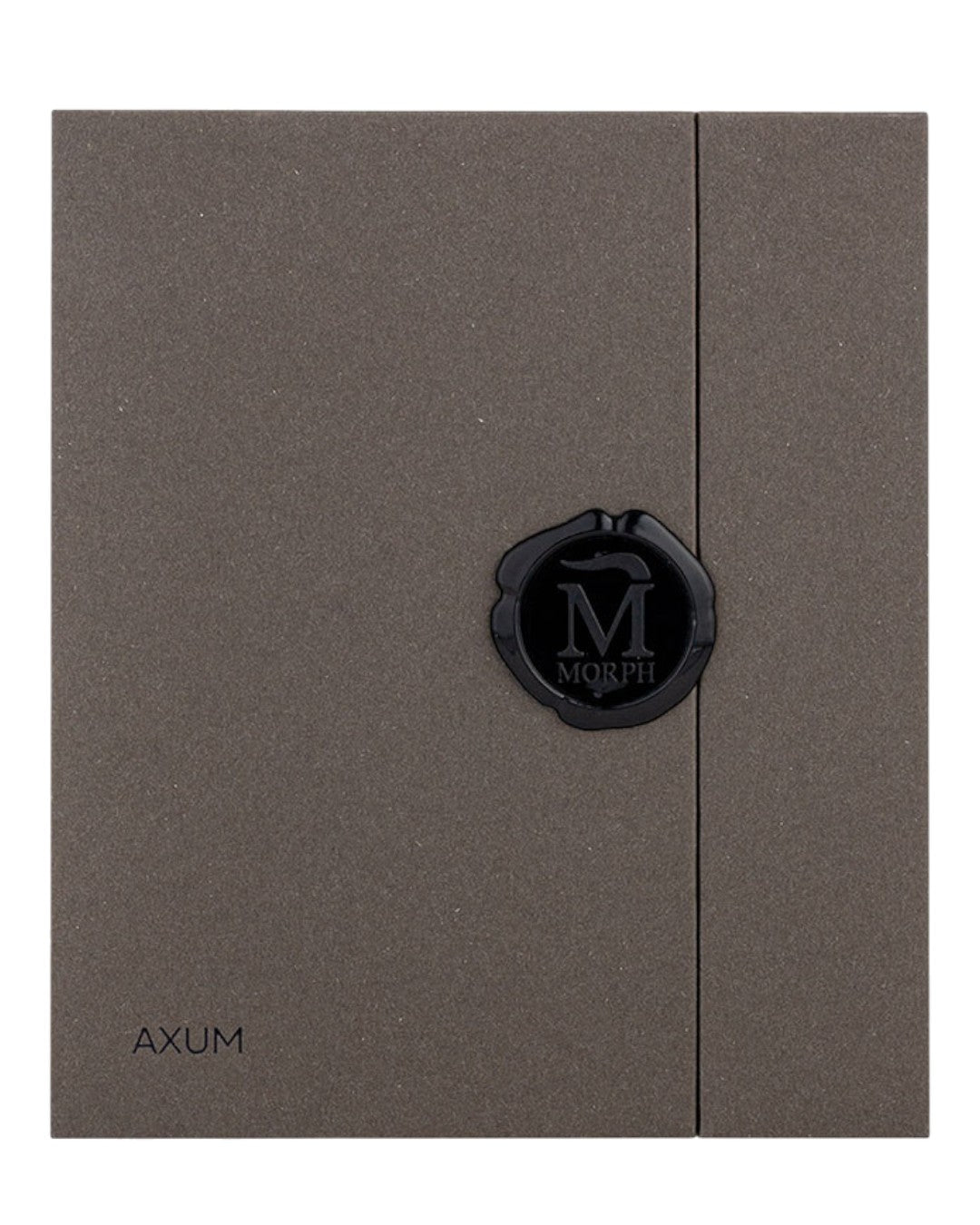 Morph Axum parfum verpakking grijze doos checkpoint
