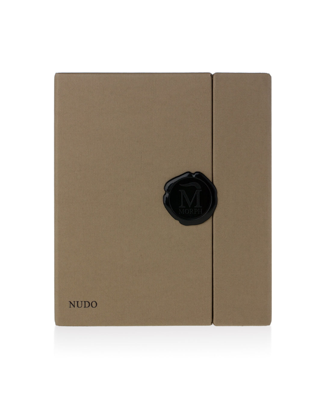Morph Nudo parfum verpakking doos beig checkpoint 