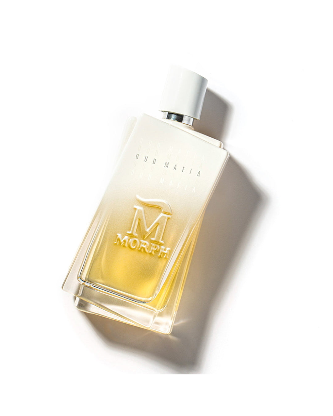 Melkachtige fles van de Morph Oud Mafia Ice Eau de Parfum 100ML met oud bij Checkpoint Mol