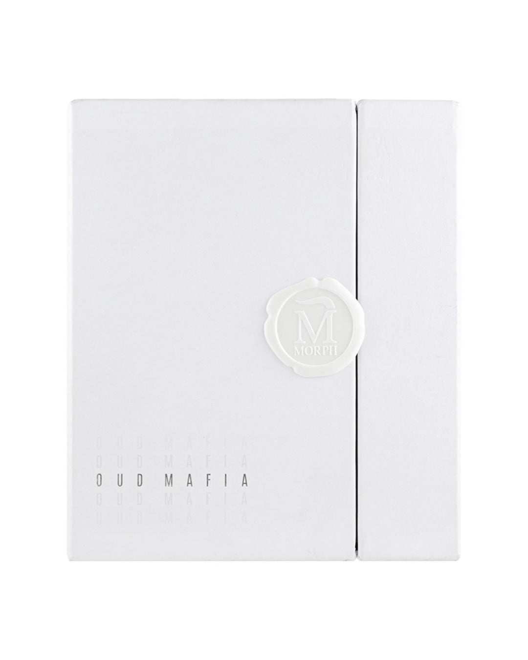 witte verpakking van Morph Oud Mafia Ice Eau de Parfum 100ML bij Checkpoint Mol