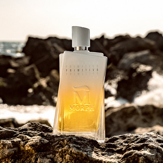 Morph Primitivo Ice Eau de Parfum checkpoint Mol aan zee op rots