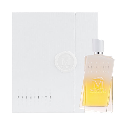 Morph Primitivo Ice parfum verpakking met flacon
