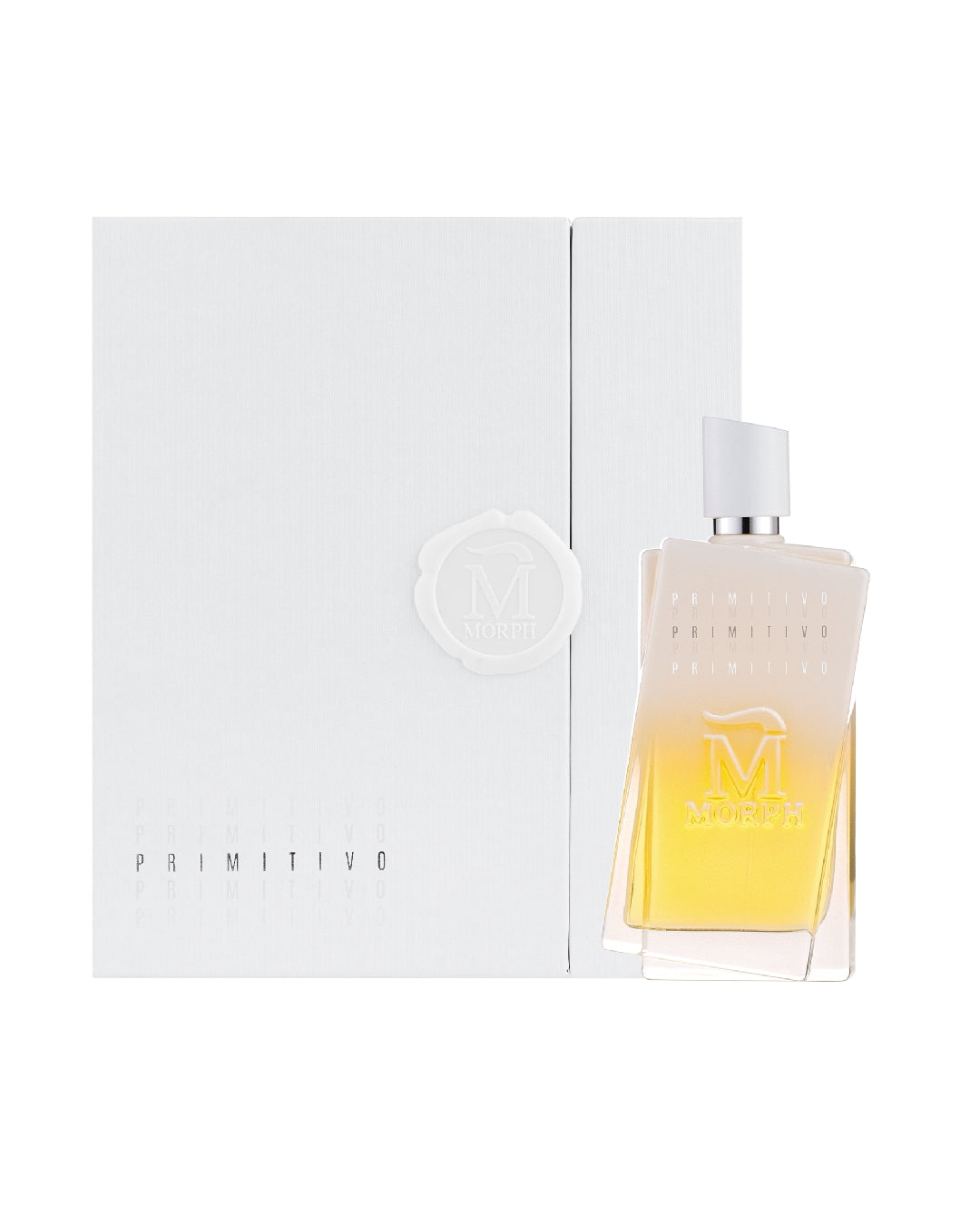 Morph Primitivo Ice parfum verpakking met flacon
