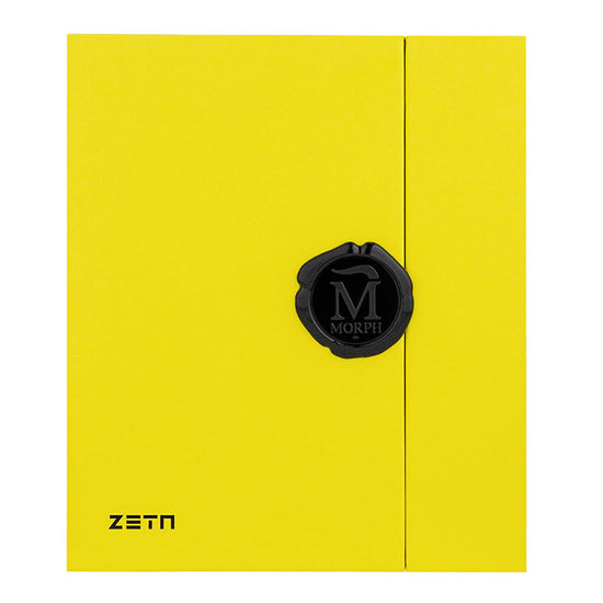 Morph Zeta Eau de Parfum 100ML verpakking geel doos checkpoint