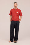 NN.07 Adam 3209 T-shirt Pima Cotton Regular Sienna Heat