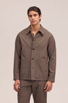 NN.07 Blaze 10038 Overshirt Seersucker Cotton Husk