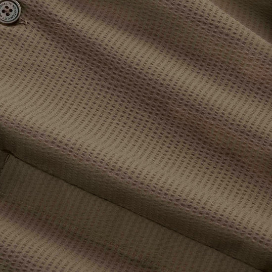 Mable Husk Blaze Seersucker Overshirt
