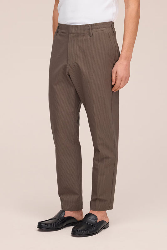 NN.07 Billie Trousers Seersucker Mable Husk