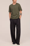 NN.07 Bari 60055 Cotton Cashmere T-shirt in Capers bij Checkpoint Mol
