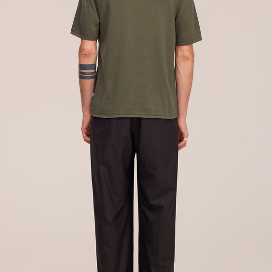 NN.07 Bari 60055 Cotton Cashmere T-shirt in Capers bij Checkpoint Mol