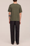 NN.07 Bari 60055 Cotton Cashmere T-shirt in Capers bij Checkpoint Mol