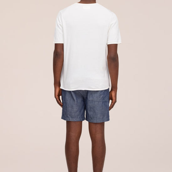 NN.07 Bari 60055 Cotton Cashmere T-shirt in Ivory bij Checkpoint Mol