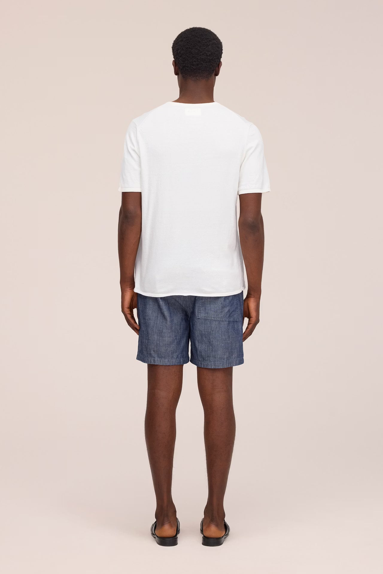 NN.07 Bari 60055 Cotton Cashmere T-shirt in Ivory bij Checkpoint Mol