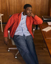 NN.07 Sienna Heat jacket gecombineerd met denim bij Checkpoint in Mol