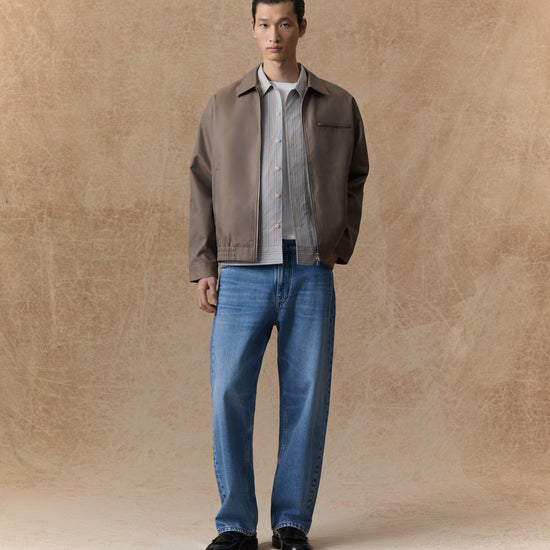 NN.07 Gideon 80038 Lightweight Jacket in Clay Mirage bij Checkpoint Mol