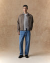 NN.07 Gideon 80038 Lightweight Jacket in Clay Mirage bij Checkpoint Mol