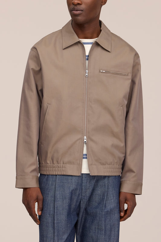 NN.07 Gideon 80038 Lightweight Jacket in Clay Mirage bij Checkpoint Mol